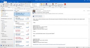 Outlook 2016 - OneDrive